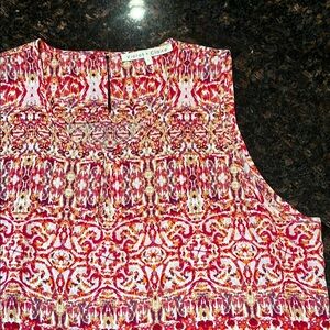 Violet & Claire Pink Sleeveless Blouse